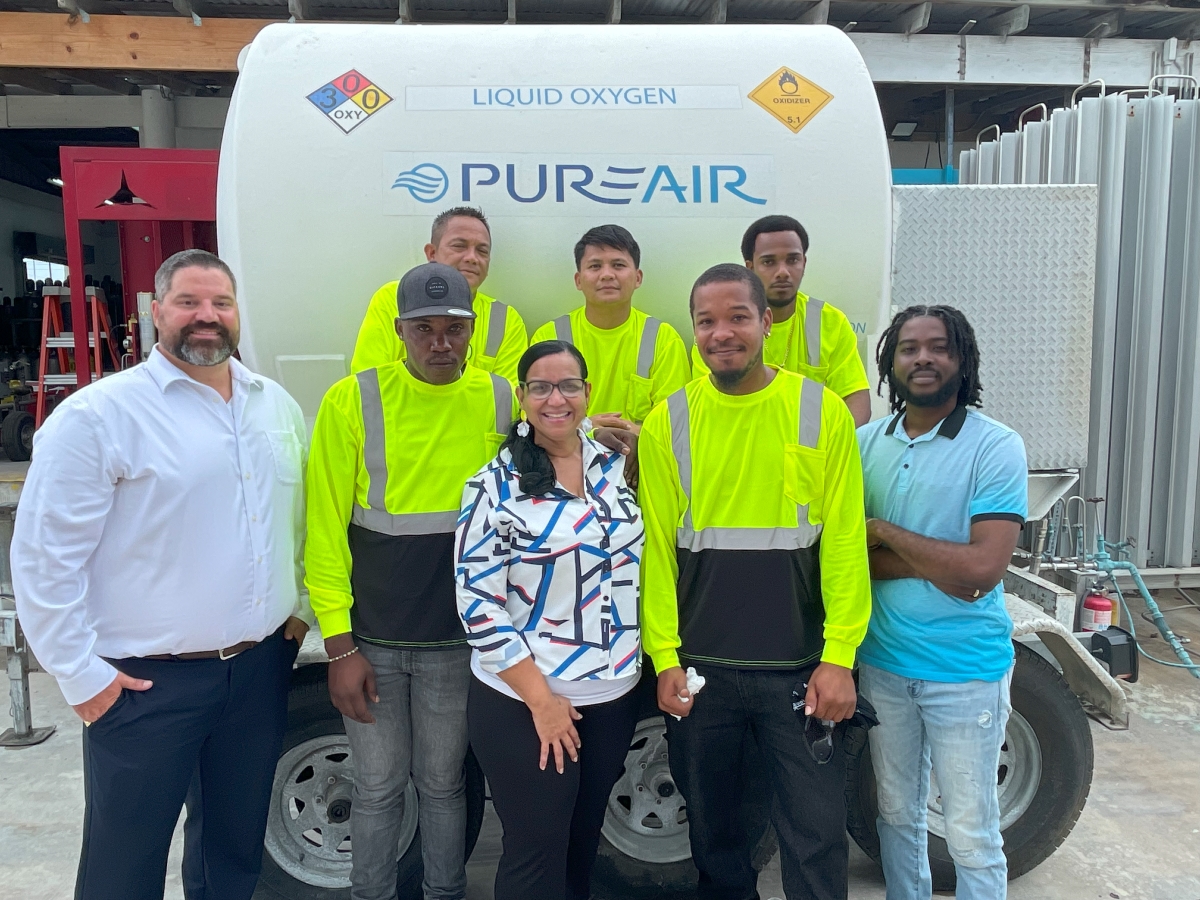 pure air team shot cayman islands